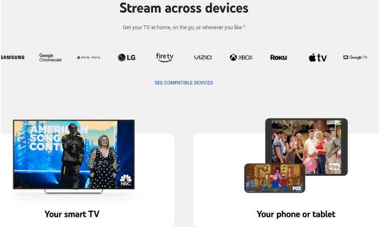 YouTube TV Compatible Devices
