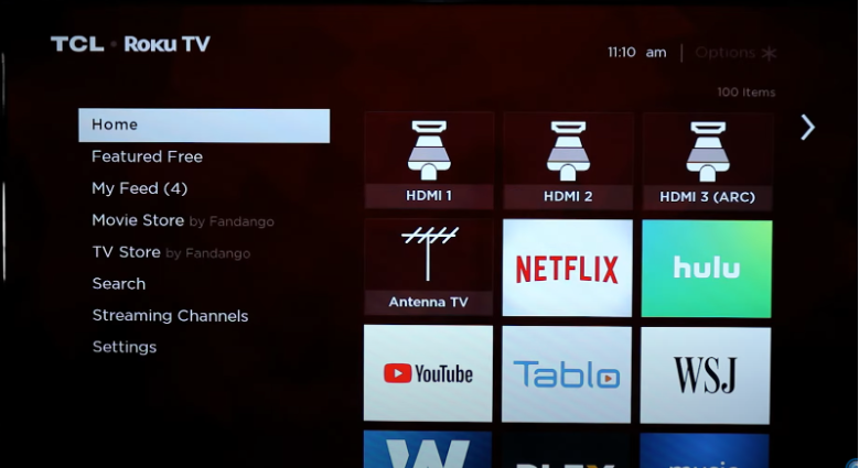 Powering Up Roku Device